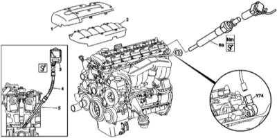  Проверка компрессионного давления в цилиндрах Mercedes-Benz W163