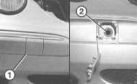  Поддомкрачивание и буксировка Mercedes-Benz W203