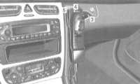  Оборудование салона Mercedes-Benz W203