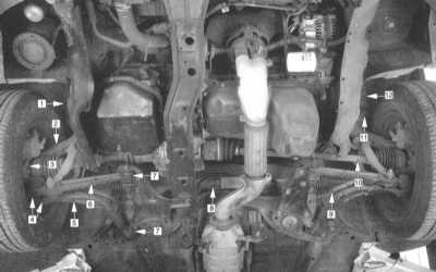  Подвеска и рулевое управление Mitsubishi Galant