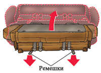  Заднее сиденье Mitsubishi Pajero