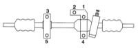 Снятие, демонтаж и установка реечной передачи Nissan Maxima QX