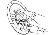 Рулевое колесо и рулевая колонка Nissan Primera