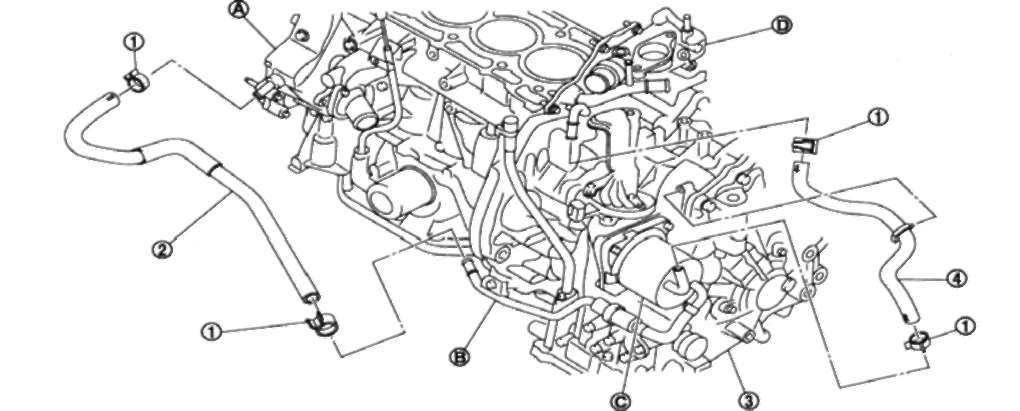 8.19.2 ШЛАНГ ЖИДКОСТИ CVT