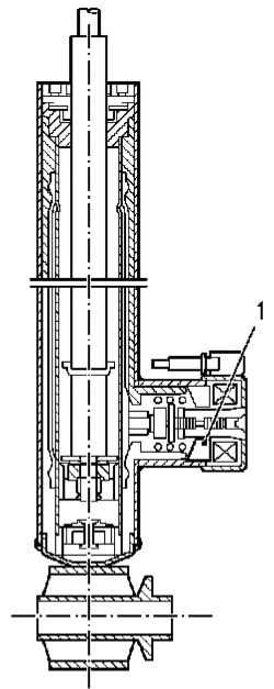 4.1.5 Амортизаторы – задняя ось
