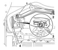 Снятие и установка генератора Opel Astra