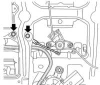  Снятие и установка компонентов единого замка Opel Astra