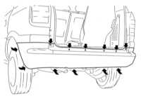 Снятие и установка бамперов Opel Astra