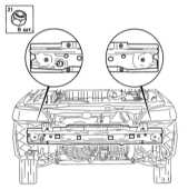 Снятие и установка бамперов Opel Astra