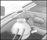  Проверка уровней жидкостей Opel Frontera