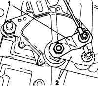  Регулировка рычага селектора Opel Vectra B