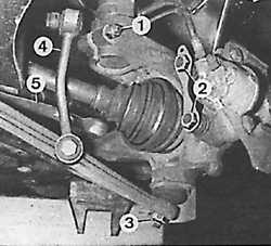  Поворотный кулак Peugeot 405