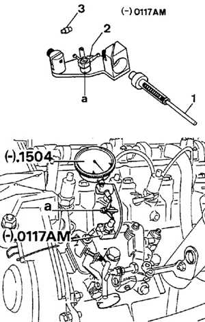  Установка топливного насоса высокого давления Roto Diesel Peugeot 405