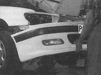Передний бампер Peugeot 406