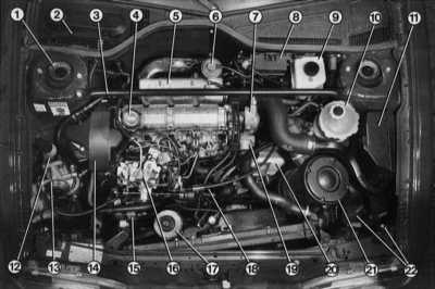  Бензиновые двигатели Renault 19