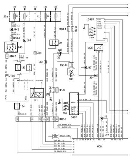 15.2 Система управления бензиновым двигателем V6
