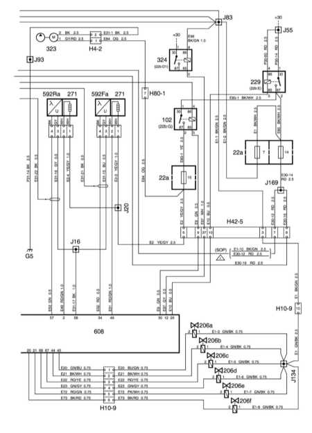  Система управления бензиновым двигателем V6 Saab 95