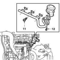  Снятие и установка компонентов системы SAI Saab 95