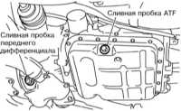 3.24 Замена ATF автоматической трансмиссии