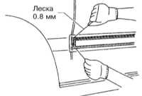  Снятие и установка боковых накладок кузовных панелей Subaru Legacy Outback