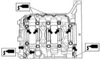  Сборка блока цилиндров Subaru Legacy Outback