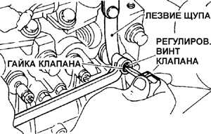  Проверка и регулировка зазоров клапанов Subaru Legacy