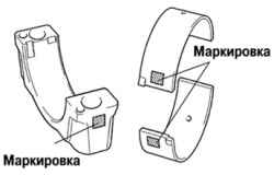 2.2.8.4 Замена вкладышей коренных подшипников
