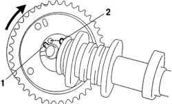 2.2.9.5 Установка звездочки VVT-i