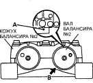  Установка сборки балансира (двигатель 5S-FE) Toyota Camry