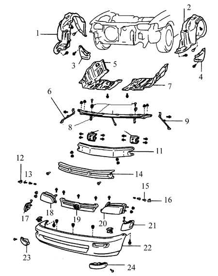  Бамперы Toyota Corolla