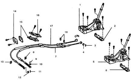  Переключающиеся тросики Toyota Corolla