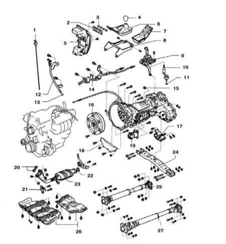 9.1.5 Снятие и установка автоматической трансмиссии