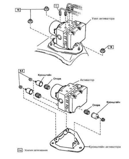  Датчики и активатор системы ABS Toyota Land Cruiser