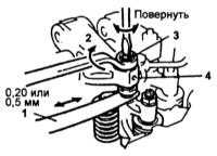  Проверка и регулировка зазоров клапанов Toyota Land Cruiser