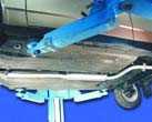  Поднятие автомобиля ВАЗ 2108