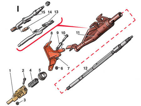 8.5 Рулевая колонка