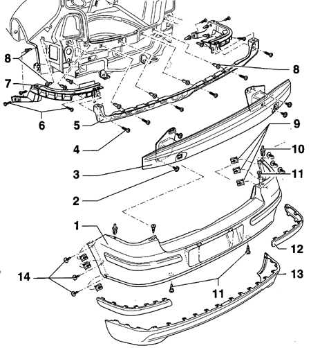  Снятие и установка заднего бампера Volkswagen Golf IV