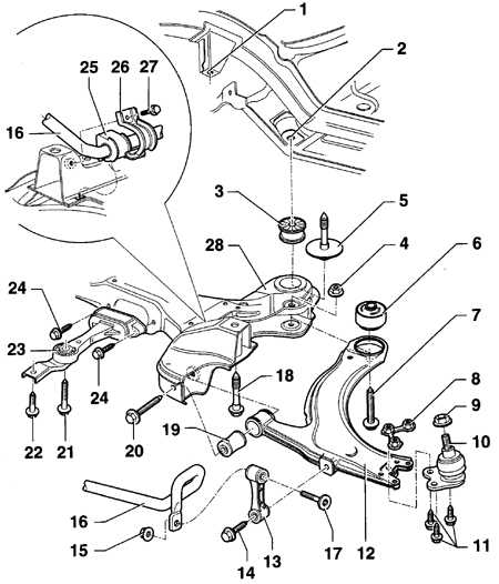  Подвески и приводные валы Volkswagen Golf IV