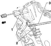 Снятие и установка замка двери Volkswagen Golf IV