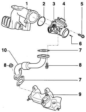  Снятие и установка лямбда-датчика Volkswagen Golf IV