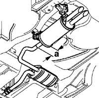  Замена глушителя Volkswagen Passat B5