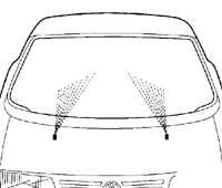  Сопла омывателей ветрового стекла Volkswagen Passat B5
