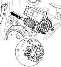  Ручное опускание стекла двери Volkswagen Passat B5